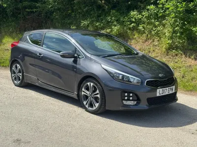 Used Kia ProCeed GT-Line 134 HP (98 kW) 2017 Silver Hatchback