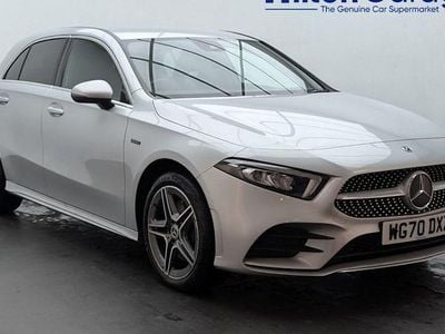 Used Mercedes A250 AMG line 218 HP (160 kW) 2021 Silver Hatchback