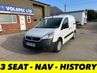 White Used 2018 Peugeot Partner MPV | £6,900 (Fair price)