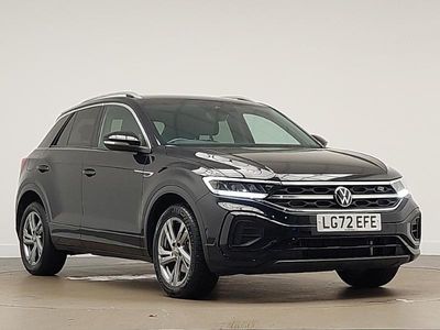 Black Used 2022 VW T-Roc R-line SUV | £22,998 (Fair price)