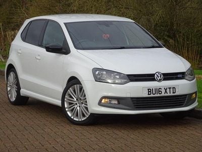 Used VW Polo BlueGT 150 HP (110 kW) 2016 White Hatchback