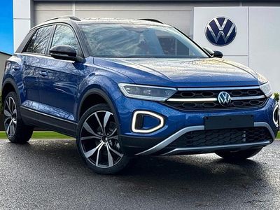 Blue New 2025 VW T-Roc Style SUV | £32,560 (Expensive)