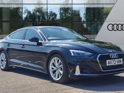 Used Audi A5 Sportback Sport 245 HP (180 kW) 2023 Black Hatchback