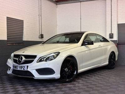 White Used 2017 Mercedes E350 AMG line Coupe | £12,995 (Good price)
