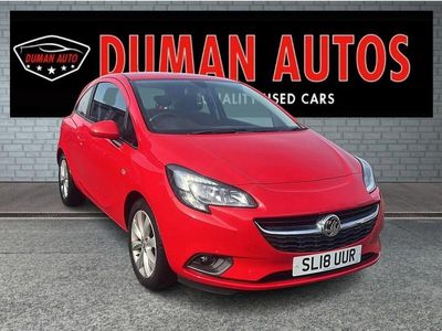 Used Vauxhall Corsa 75 HP (55 kW) 2018 Red Hatchback