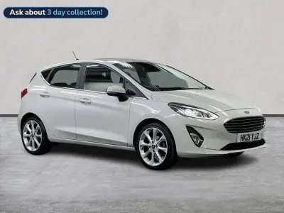 Used Ford Fiesta Titanium X 2021 White Hatchback