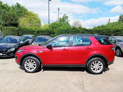 Begagnad Land Rover Discovery Sport SE 180 HK (132 kW) 2017 Röd SUV