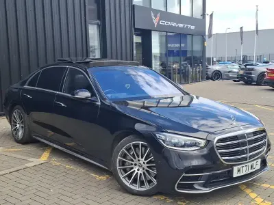 Used Mercedes S580 AMG Line Premium Plus 510 HP (375 kW) 2021 Black Sedan