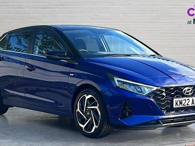 Używany Hyundai i20 Ultimate 100 KM (73 kW) 2022 Niebieski Hatchback