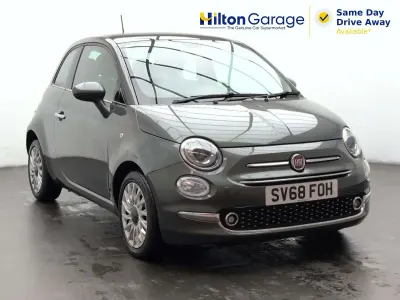 Used Fiat 500 Lounge 69 HP (50 kW) 2019 Grey Hatchback