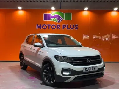 Used VW T-Cross S 95 HP (69 kW) 2022 White SUV