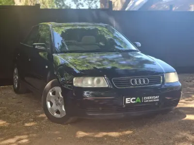 Used Audi A3 Comfort 102 HP (75 kW) 2002 Blue Hatchback