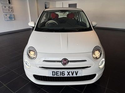 Used Fiat 500 Pop Star 69 HP (50 kW) 2016 White Hatchback