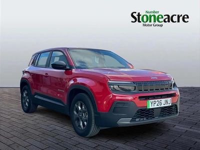 New Jeep Avenger EV Longitude 114 kW (156 HP) 2026 Red SUV