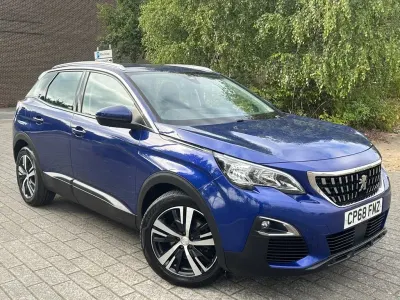 Used Peugeot 3008 Active 130 HP (95 kW) 2018 Blue SUV