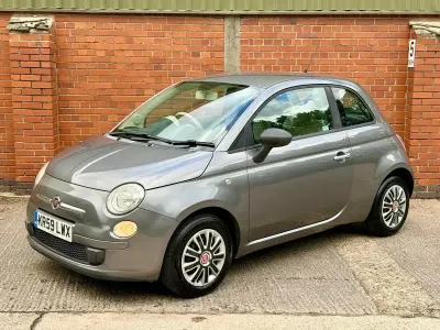 Used Fiat 500 Pop 69 HP (50 kW) 2009 Grey Cabriolet