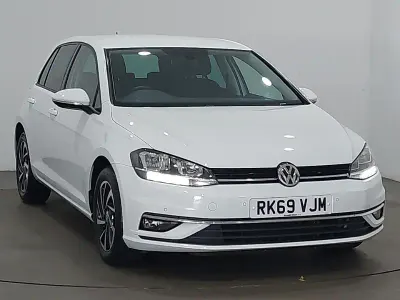 Used VW Golf VII Match 150 HP (110 kW) 2019 White Hatchback