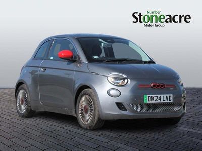 Grey Used 2024 Fiat 500e Red Hatchback | £22,995