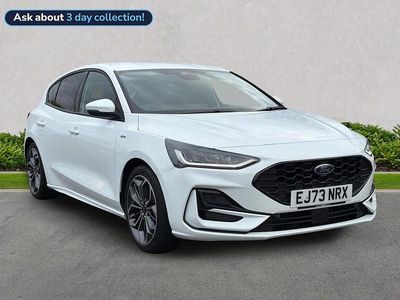 White Used 2023 Ford Focus ST-Line X Hatchback | £18,699 (Fair price)