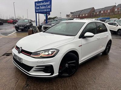 Used VW Golf VII GTI 230 HP (169 kW) 2018 White Hatchback