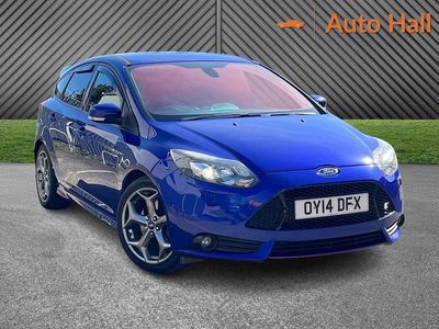 Used Ford Focus ST 250 HP (183 kW) 2014 Blue Hatchback
