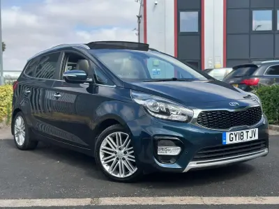 Used Kia Carens 2018 Blue MPV