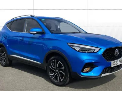 Used MG ZS Exclusive 106 HP (77 kW) 2023 Blue SUV