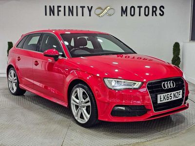 Used Audi A3 Sportback S-Line 2015 Red Hatchback