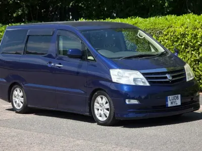 Used Toyota Alphard 220 HP (161 kW) 2006 Blue MPV