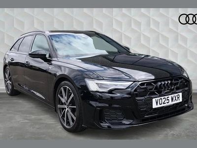 Black Used 2025 Audi A6 Black Edition Estate | £40,950 (A bit pricey)