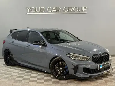 Used BMW M135 Sport Line 306 HP (225 kW) 2021 Grey Hatchback