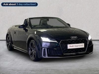 Black Used 2019 Audi TT Roadster S-Line Cabriolet | £19,360 (Good price)