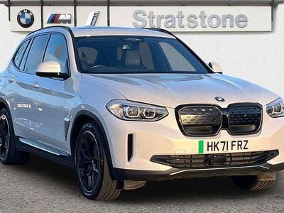 White Used 2021 BMW iX3 Shadowline SUV | £23,599 (Fair price)