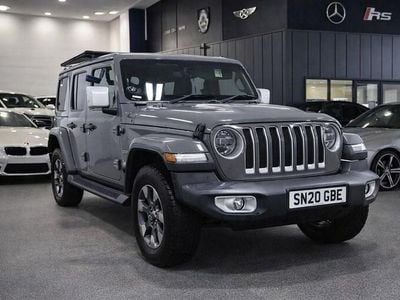 Grey Used 2020 Jeep Wrangler Overland SUV | £33,489 (Fair price)