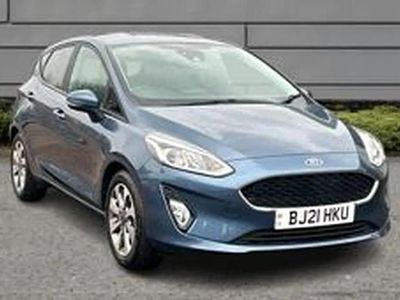 Used Ford Fiesta Trend 123 HP (90 kW) 2021 Blue Hatchback