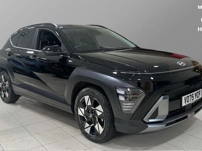 Used Hyundai Kona Ultimate 129 HP (94 kW) 2025 Abyss black SUV