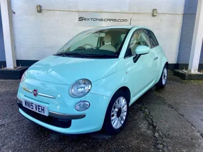 Used Fiat 500 Pop Star 69 HP (50 kW) 2015 Green Hatchback