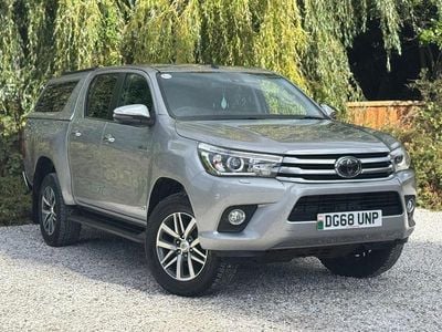 Silver Used 2018 Toyota HiLux Pickup | £18,495 (Fair price)