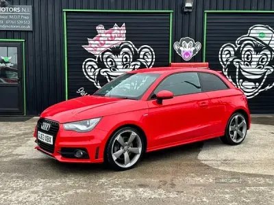 Used Audi A1 Black Edition 143 HP (105 kW) 2013 Red Hatchback