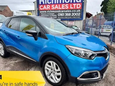 Used Renault Captur Dynamique 90 HP (66 kW) 2016 Blue SUV
