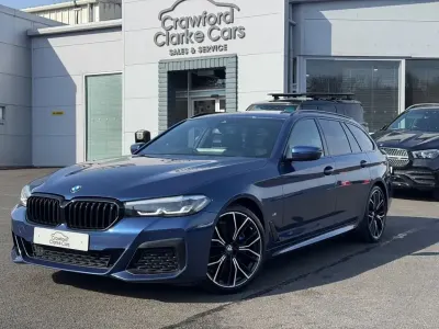 Używany BMW 520 M Sport 2021 Niebieski Kombi