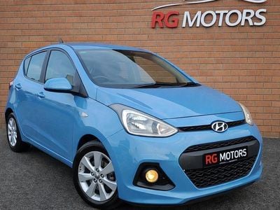 Used Hyundai i10 SE 64 HP (47 kW) 2014 Blue Hatchback