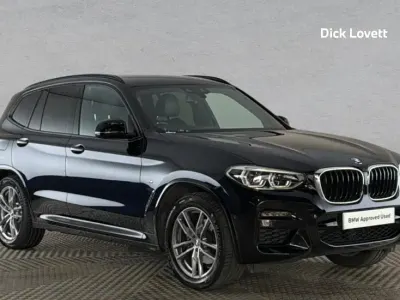 Used BMW X3 M Sport 181 HP (133 kW) 2021 Black SUV