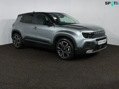 Used Jeep Avenger Summit 101 HP (74 kW) 2025 Grey/black SUV