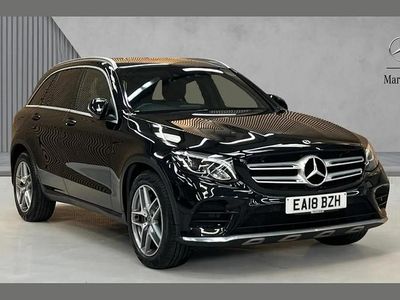 Used Mercedes GLC220 AMG line 168 HP (123 kW) 2018 Black SUV