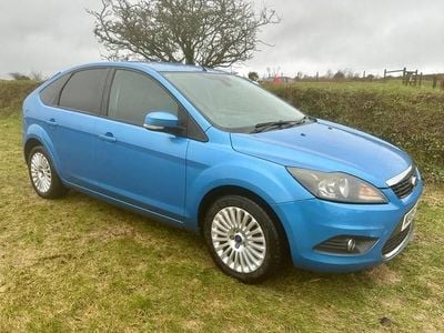 Used Ford Focus Titanium 2009 Blue Hatchback