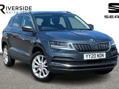 Used Skoda Karoq SE L 116 HP (85 kW) 2020 Grey SUV