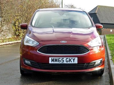 Used Ford C-MAX Zetec 125 HP (91 kW) 2015 Red MPV