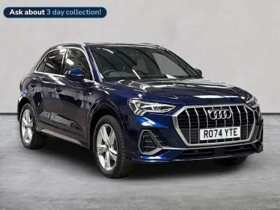 Used Audi Q3 S-Line 150 HP (110 kW) 2024 Blue SUV