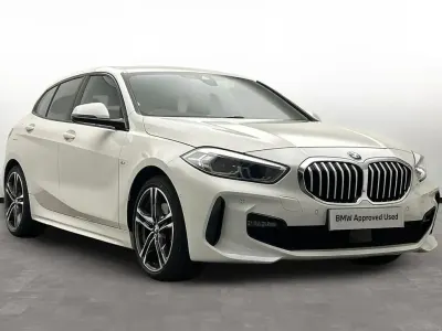 Used BMW 118 M Sport 138 HP (101 kW) 2021 White Hatchback